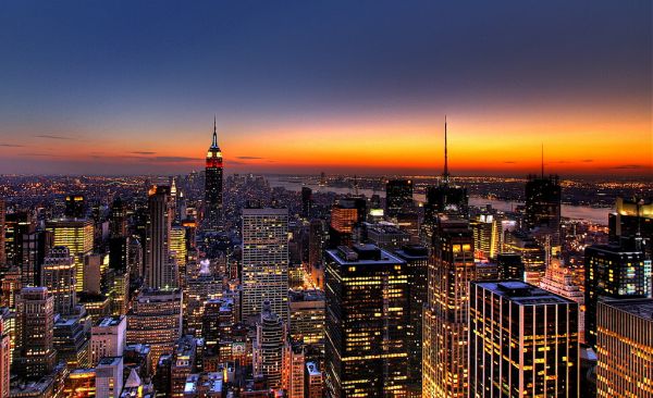 new york city skyline at night. Workin#39; Day and Night .