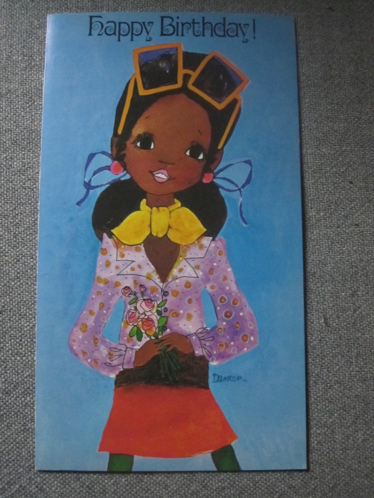 Black girl birthday card, Kalyn Johnson, Possess Your STYLE